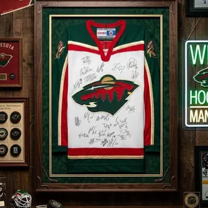 Minnesota Wild CCM Team Signed Hockey Jersey