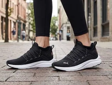 PUMA Black White Shoes US 8 With Box