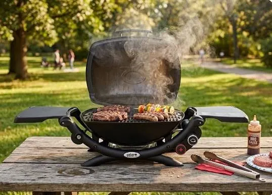 Weber Q 2800N+ Compact Outdoor Gas Grill