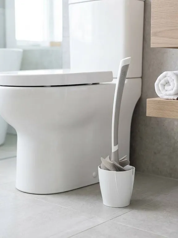 Lot of 2 - Better Living Looeez Hygienic Toilet Squeegee