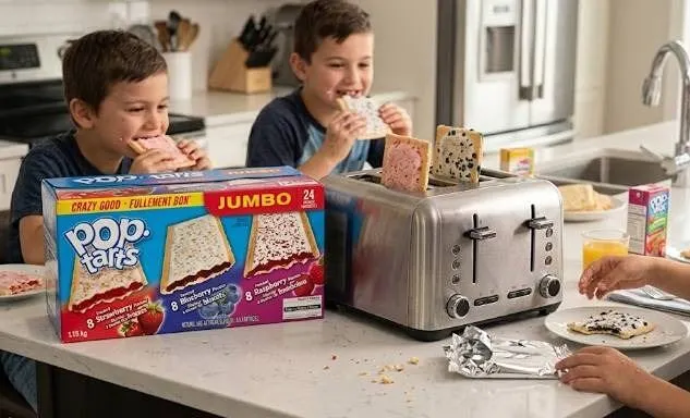 Pop-Tarts Jumbo 24-Pack 2 Boxes Assorted Flavours