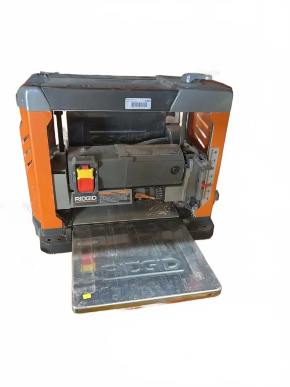 RIDGID Thickness Planer With Dust Port