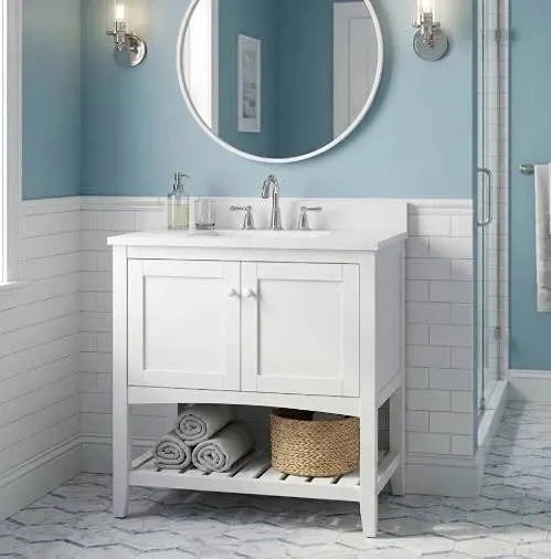 Co-op Gold 30" Daisy Vanity With Replacement Top