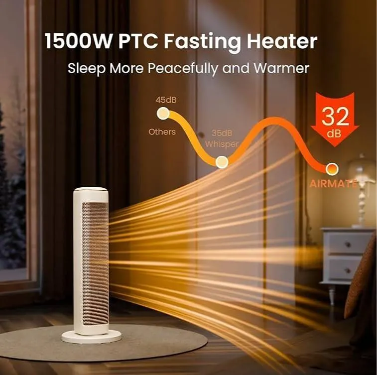 Airmate PTC Ceramic Heater HP15242R-1