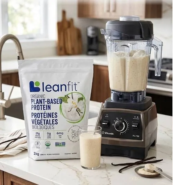 Leanfit Plant-Based Vanilla Protein 2kg Sealed