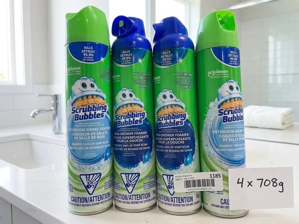 Scrubbing Bubbles Bathroom Cleaner 4 x 708g