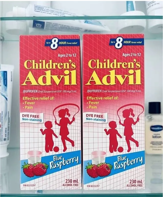 Children's Advil Bubble Gum 230 mL, 2 Pack
