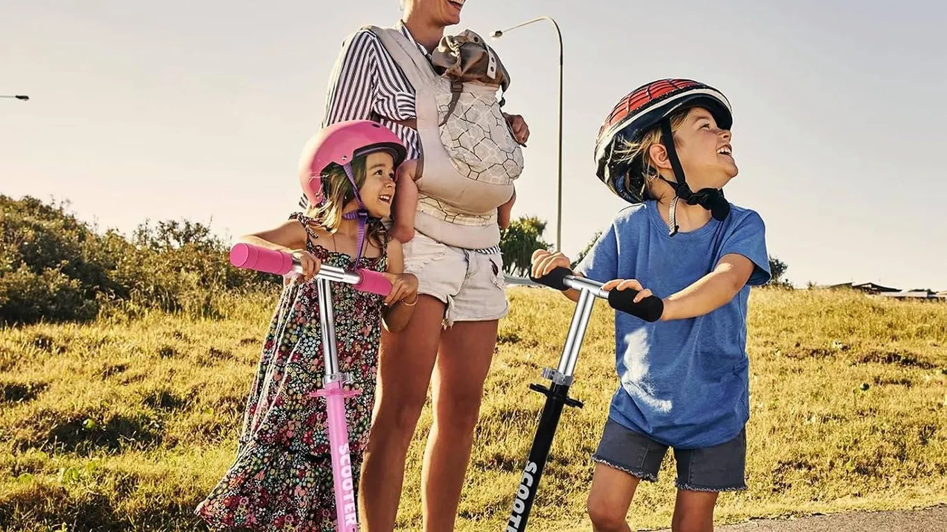 TENBOOM TB-H201 Kids Scooter, Black