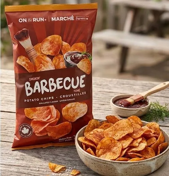 Barbecue Potato Chips 16 Bags 140g Each