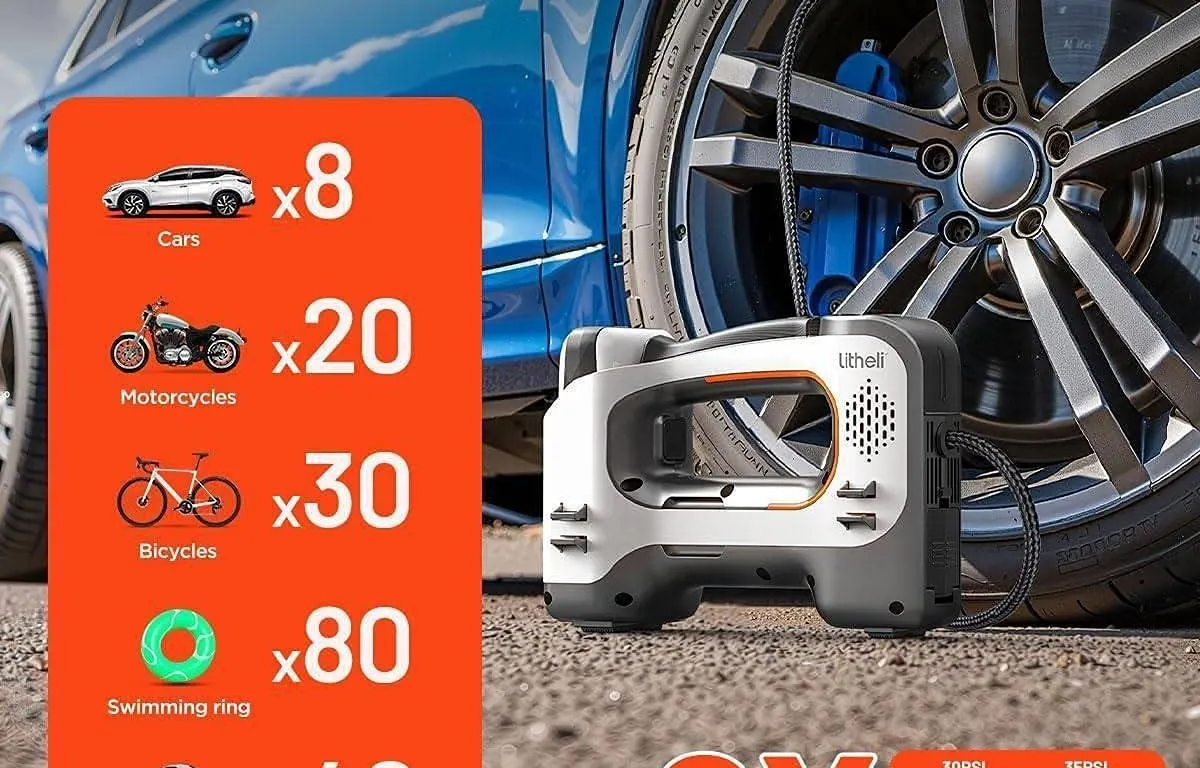 Litheli U20 Cordless Inflator In Box
