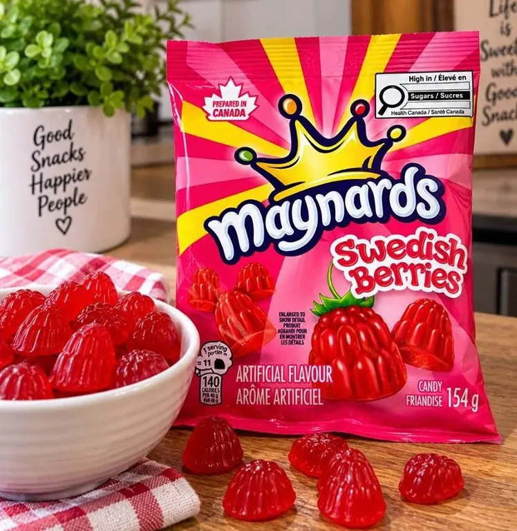 Maynards Swedish Berries 10 x 154g