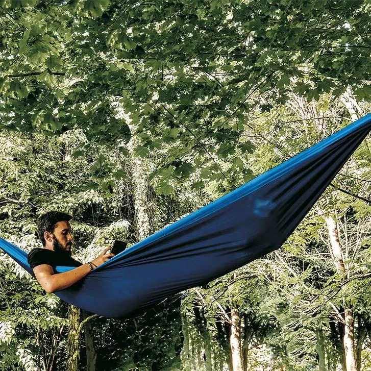 Hidden Wild Double Travel Hammock DBL Blue