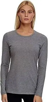 Lolë Merino Women's Baselayer Top M Grey