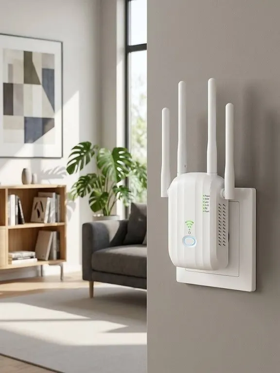AX1900 WiFi 6 Extender Router 1200Mbps 6 Antennas