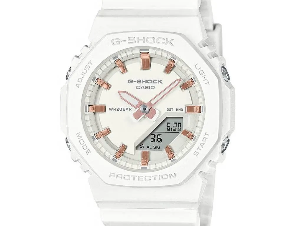Casio G-Shock White Resin WR20BAR Watch
