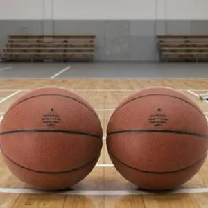 Amazon Basics PU Composite Basketball 2-Pack