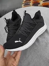 Puma Softride Black White Sneakers US 9