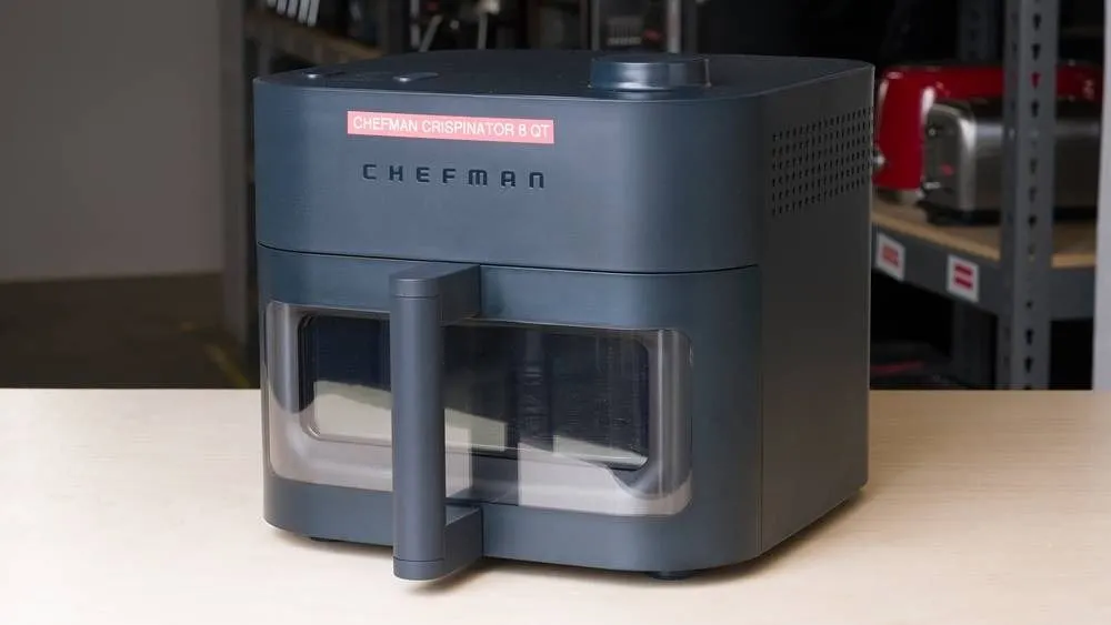 Chefman Digital Air Fryer Black Countertop