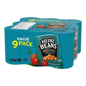 Heinz Beans Original 9x398mL Value Pack