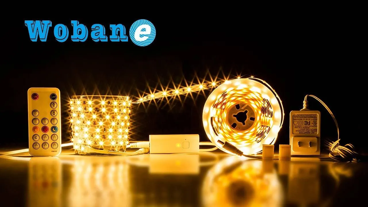 Wobane LED Strip Light Kit 32.8ft 6000K 22W