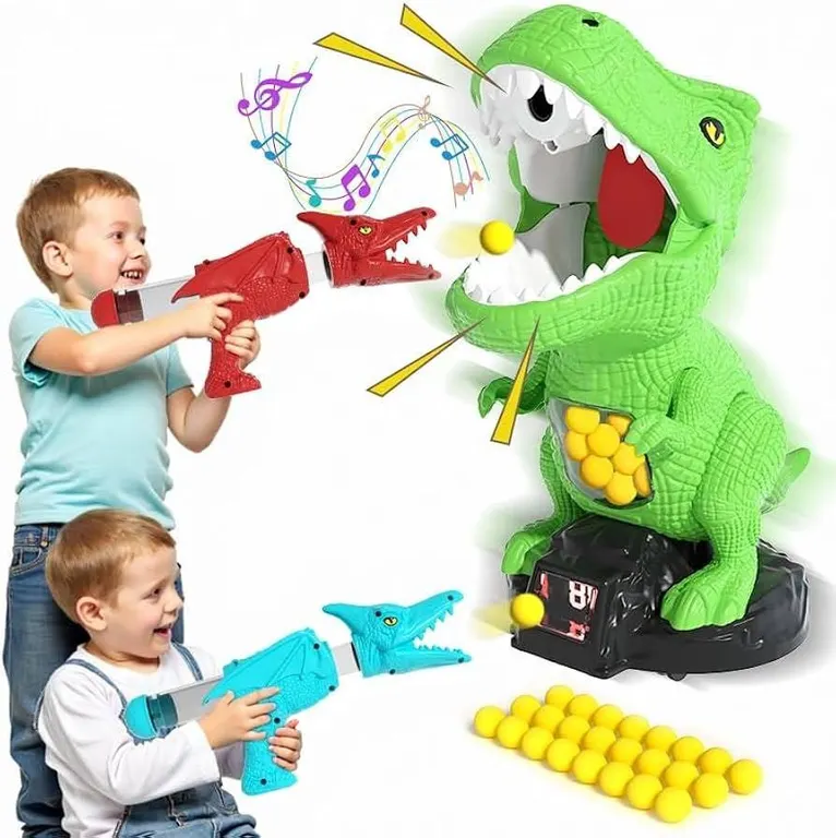 JUKUDAHU Dinosaur Shooting Game Set