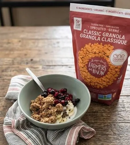 One Degree Organic Sprouted Classic Granola 800g