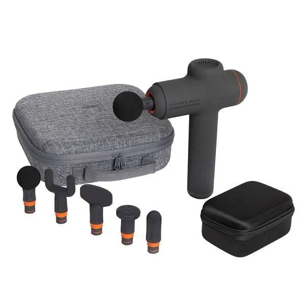 Sharper Image Percussion Massage Gun Set