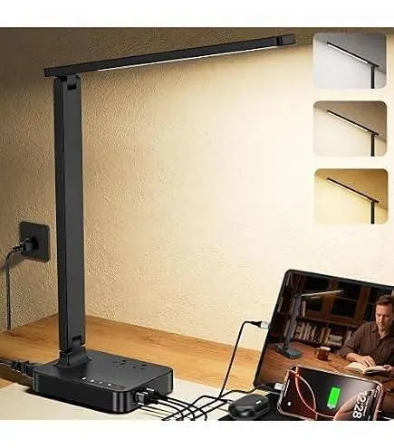 Drevet LED Desk Lamp with USB in Box