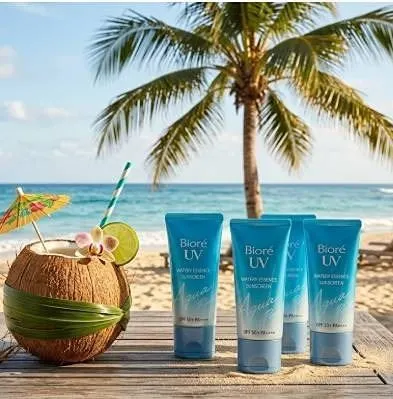 Bioré Aqua Rich 4 Pack SPF 50 Moisturizer 50mL