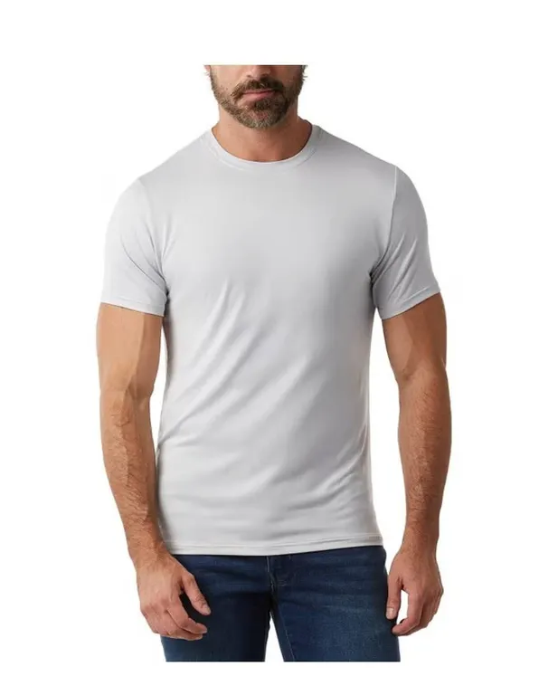 Kirkland 6-Pack Men's L Crew Neck Cotton Tees
