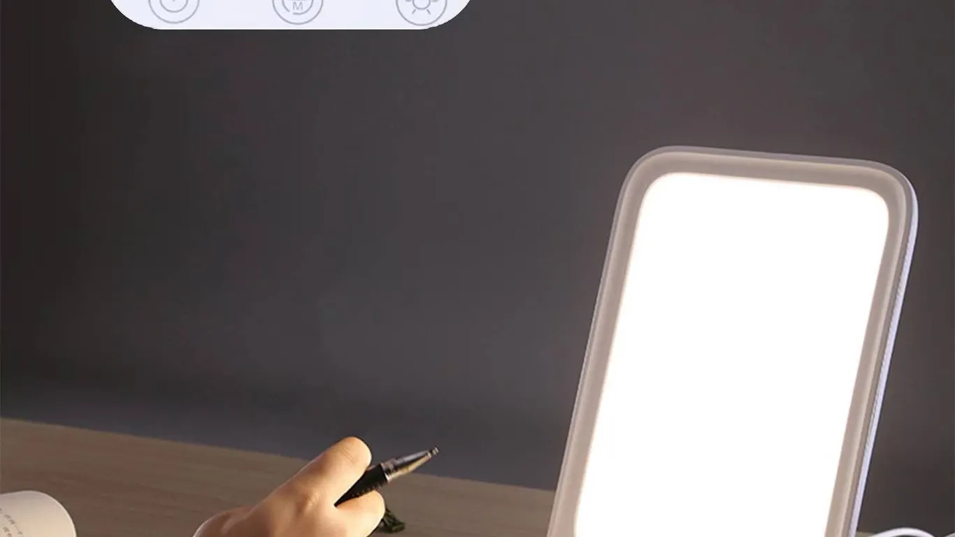 LED Light Therapy Lamp for Home or Office