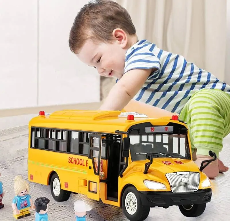 Choopheme School Bus Toy With Light & Sound