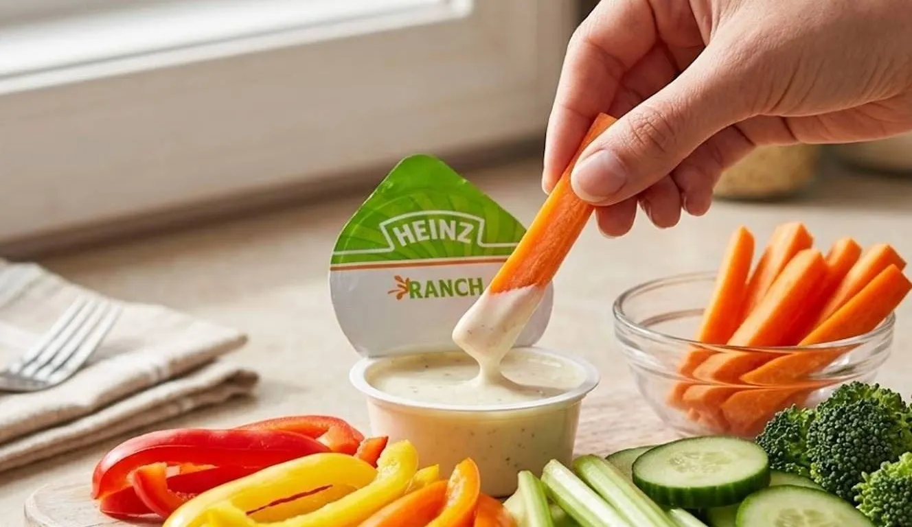 100 Heinz Ranch Dipping Sauce 44ml Each