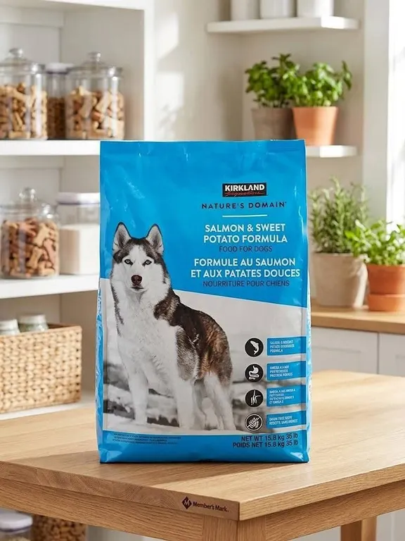 Kirkland Salmon Sweet Potato Dog Food 15.8kg