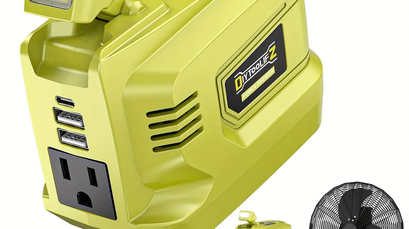200W Power Inverter Set Of 2 With LED Light