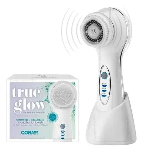 Conair True Glow Sonic Facial Brush Set Rechargeable