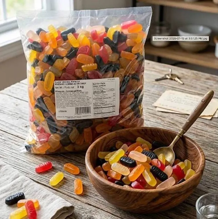 Clara Winegums Gummy Candy 3kg Bulk Bag