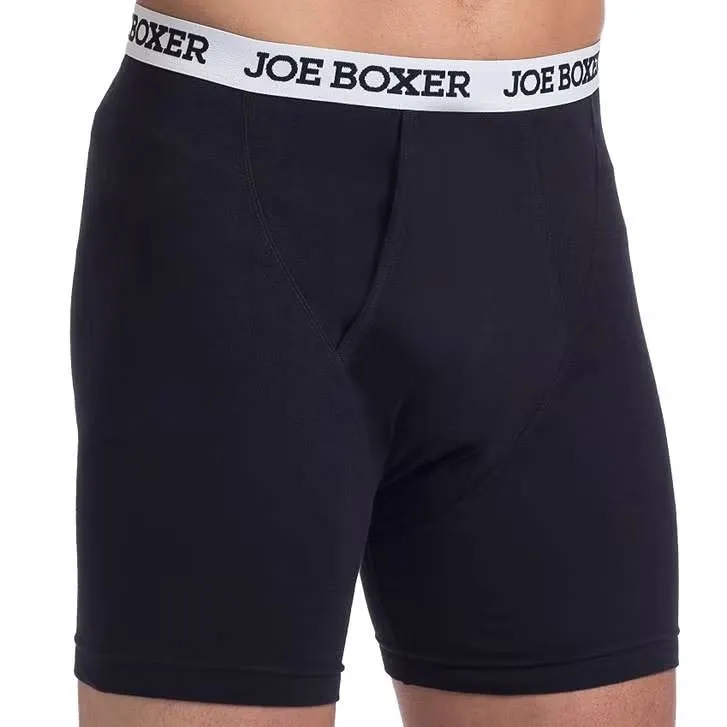 Joe Boxer 4-Pack Organic Cotton Boxer Briefs L/G