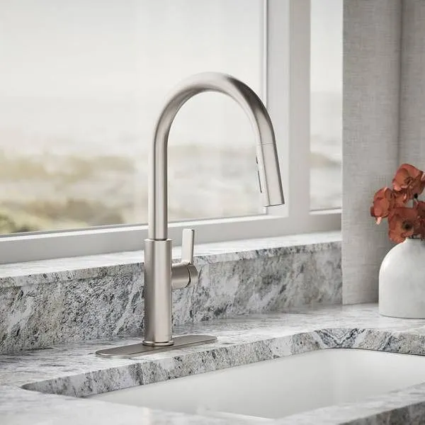 Kohler Rodean Pull-Down Kitchen Faucet Steel