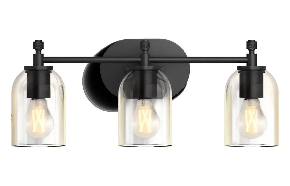 Kohler Orime 3-Light Matte Black Sconce