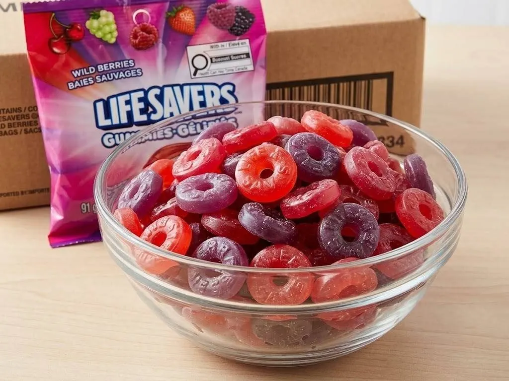 Lifesavers Gummies Wild Berries 12 Bags 91g Each