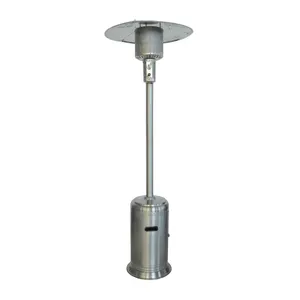 *NEW IN BOX* ZEN-TEMP LEGACY STAINLESS STEEL 7' 47,000 BTU UMBRELLA STYLE PROPANE PATIO HEATER
