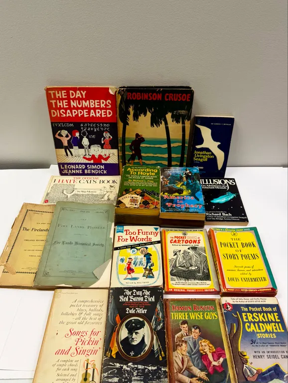 Variety of Vintage Books