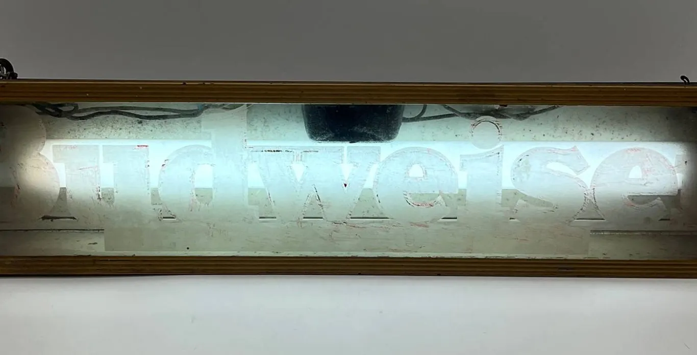 Budweiser Lighted Beer Sign