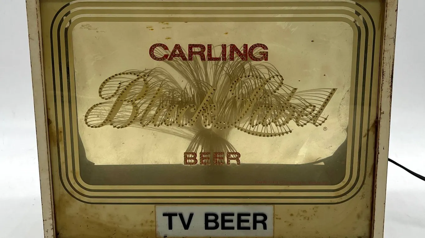 Carling Black Label Beer Light Sign