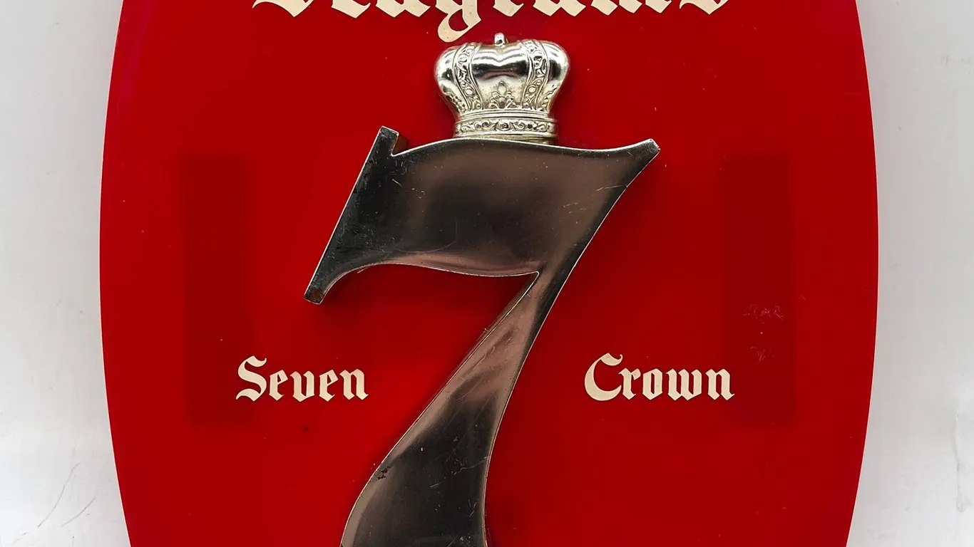 Seagram's 7 Crown Beer Sign Display