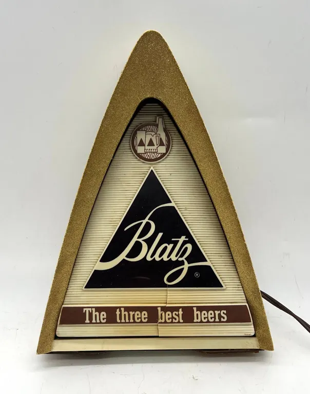 Vintage Blatz Beer Light Display Sign