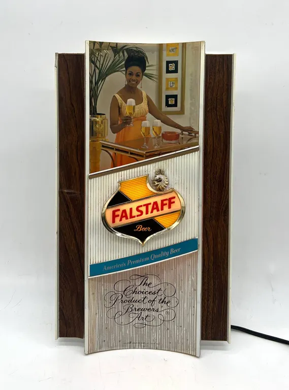 Vintage Falstaff Beer Lighted Sign