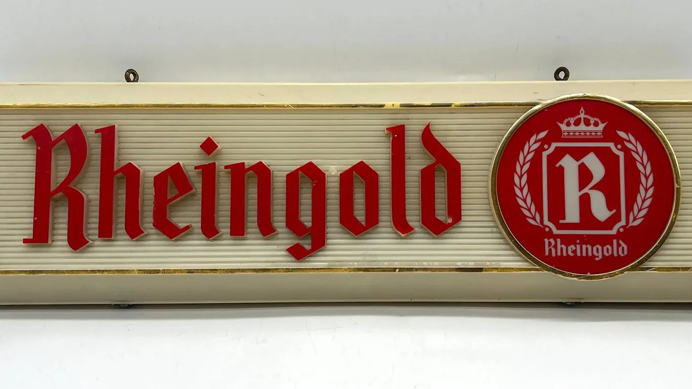 Vintage Rheingold Beer Lighted Sign