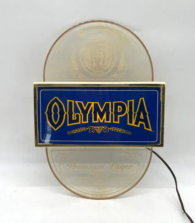 Olympia Beer Lighted Bar Sign